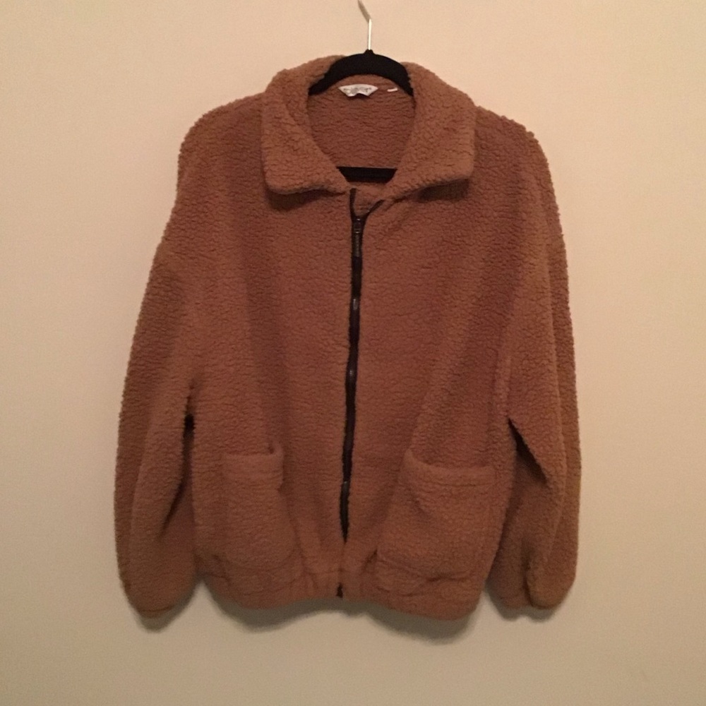 Brown Teddy Jacket